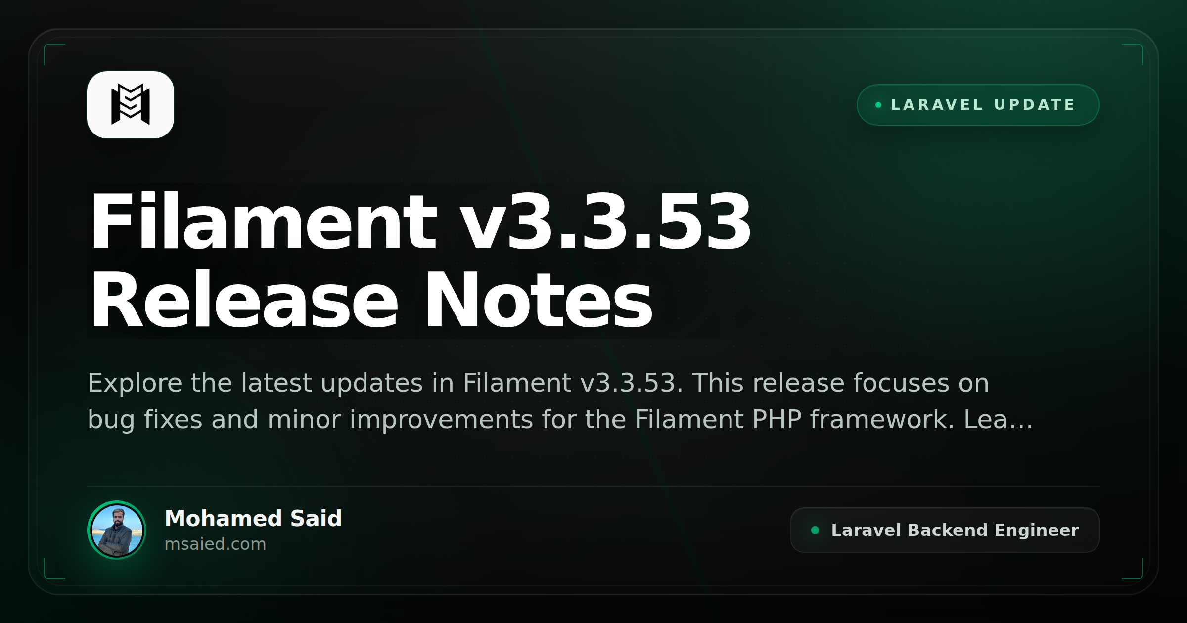 Filament v3.3.53 Release Notes