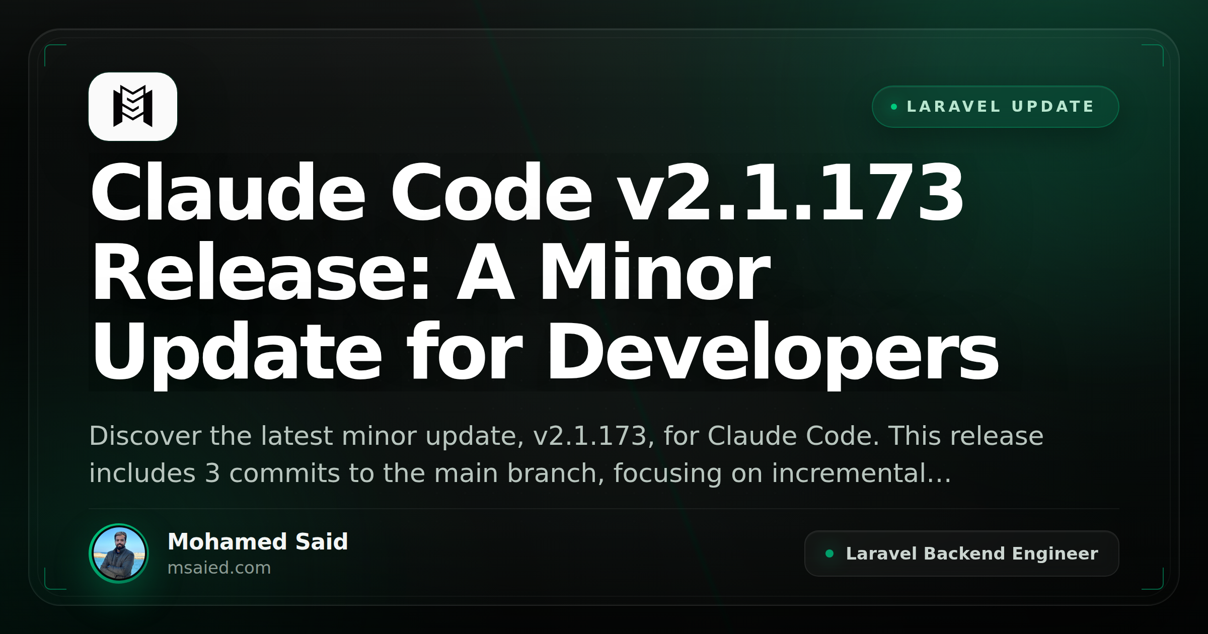 Claude Code v2.1.173 Release: A Minor Update for Developers