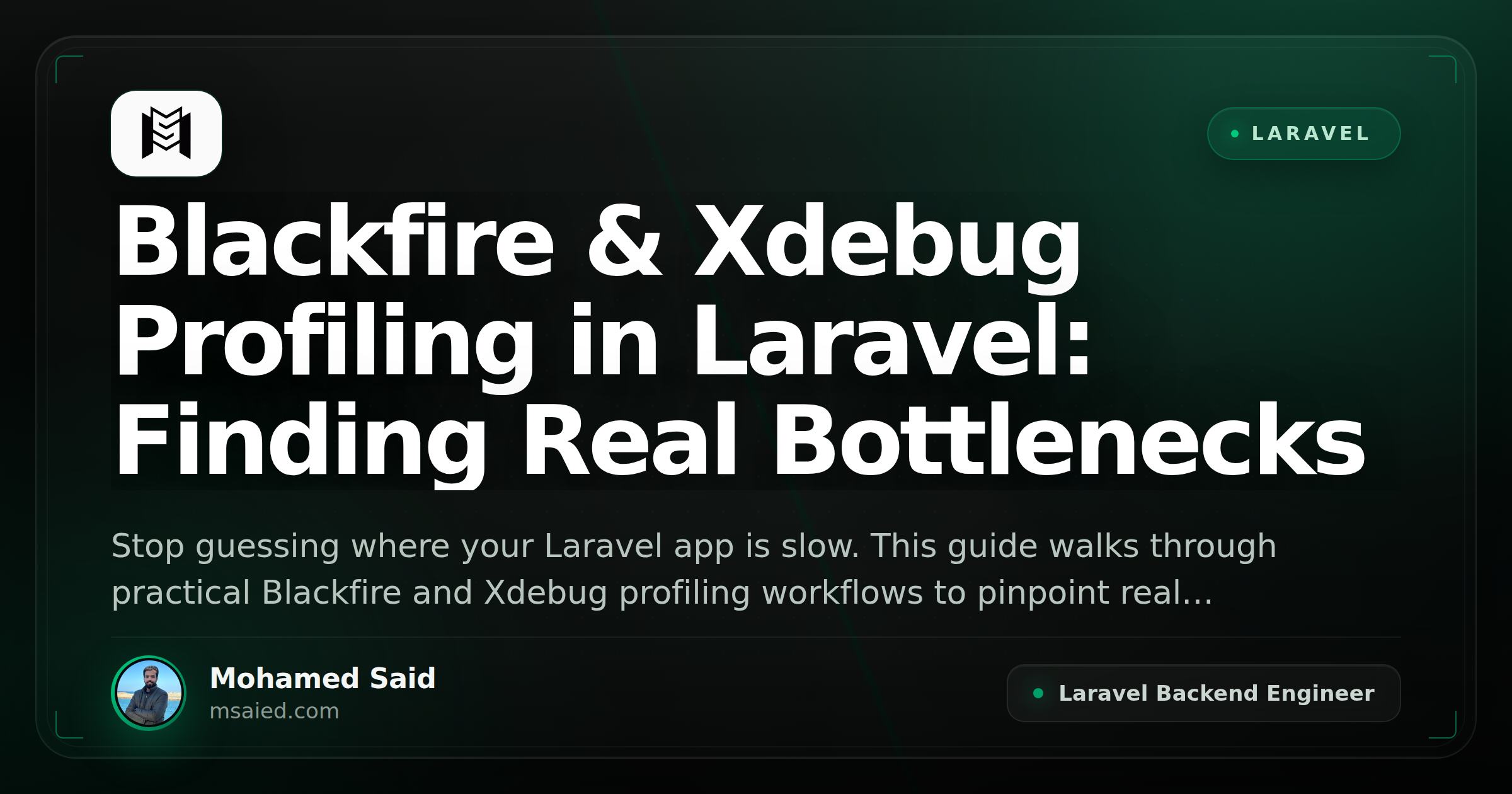 Blackfire & Xdebug Profiling in Laravel: Finding Real Bottlenecks