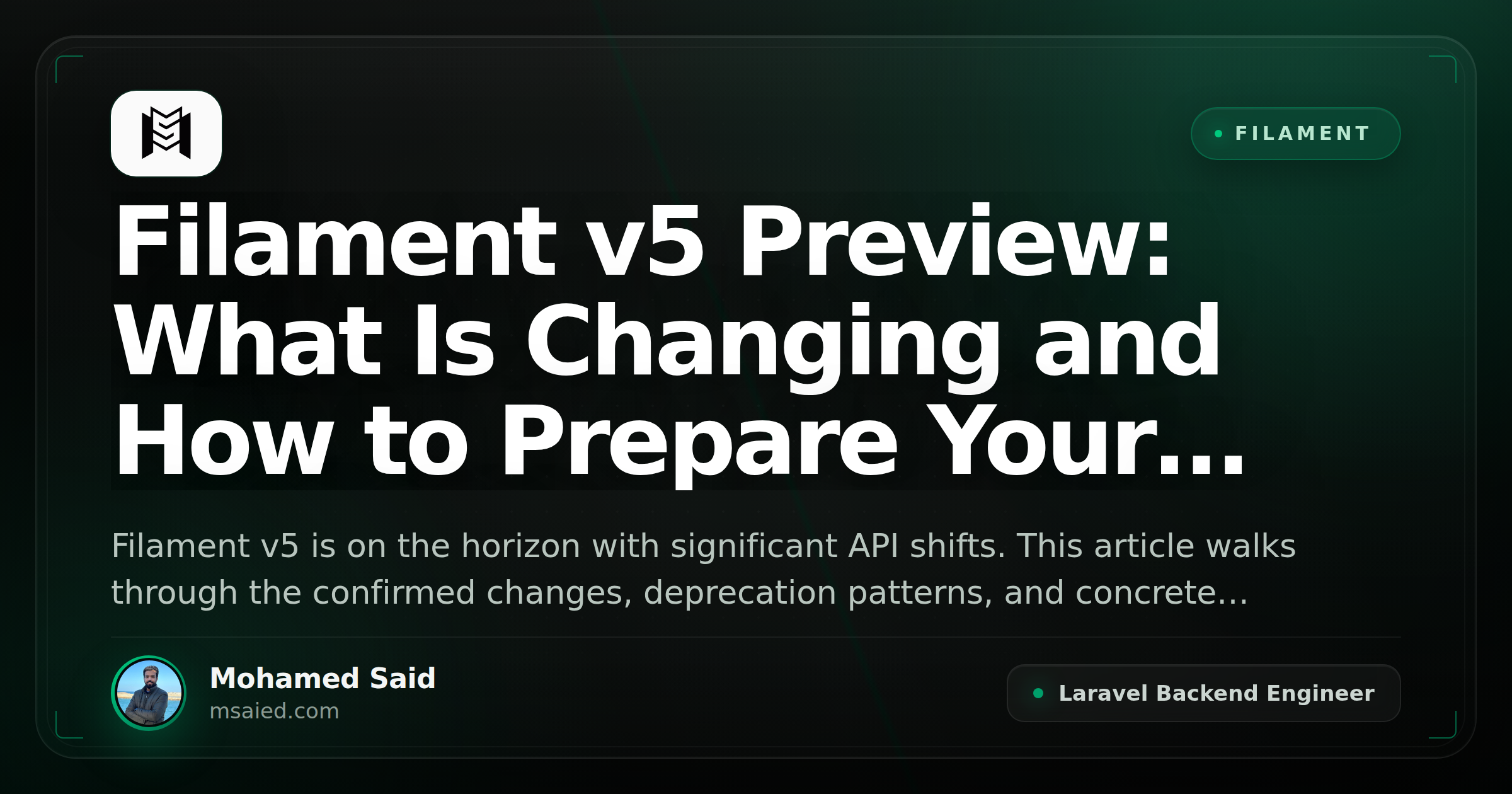Filament v5 Preview: What Is Changing and How to Prepare Your Codebase