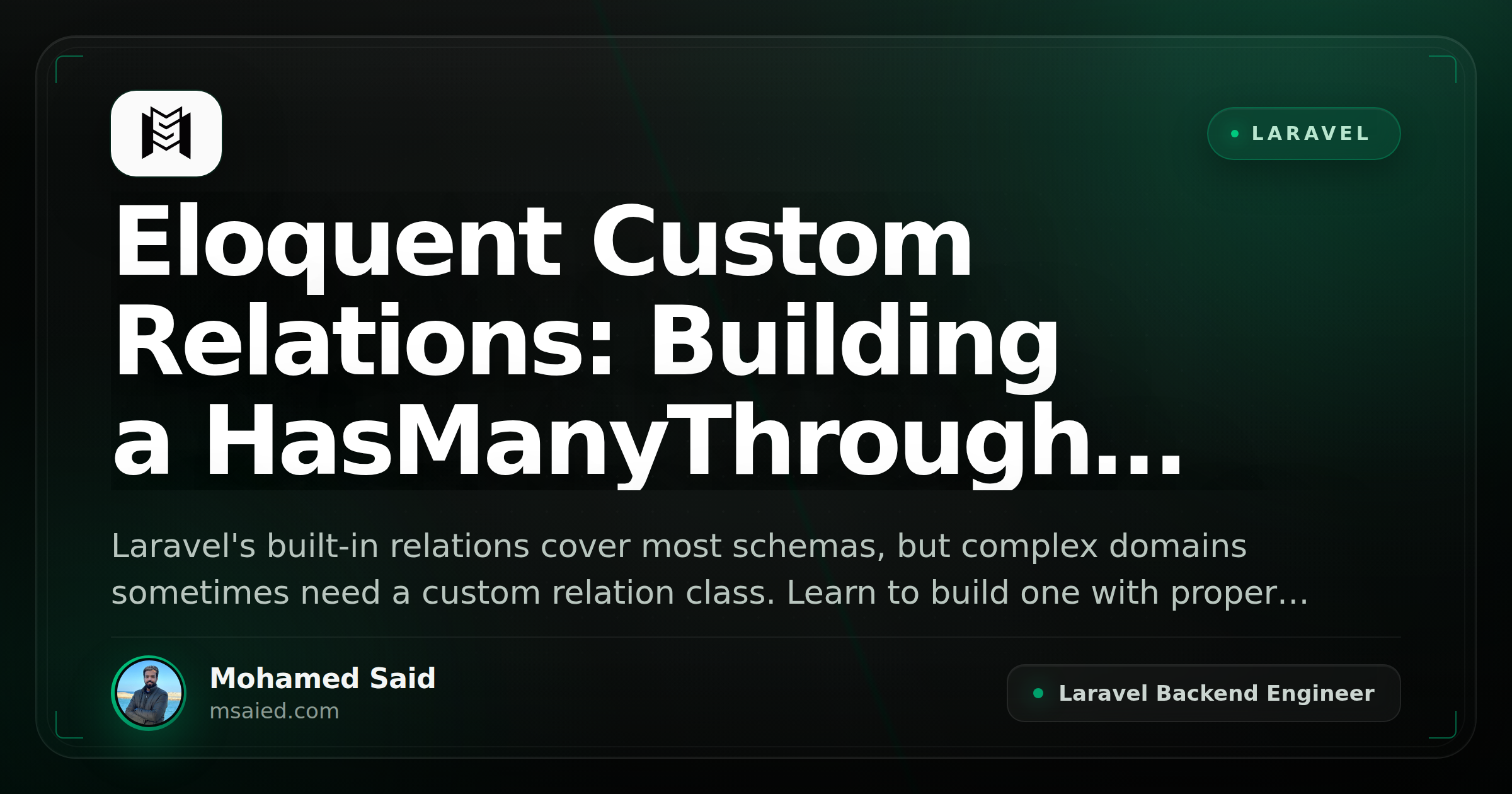 Eloquent Custom Relations: Building a HasManyThrough Alternative for Complex Joins