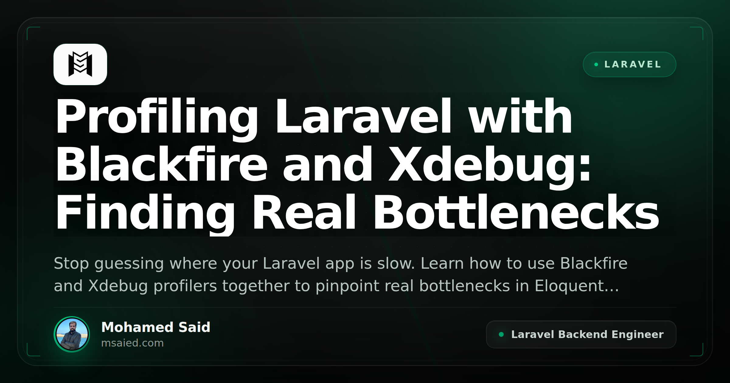 Profiling Laravel with Blackfire and Xdebug: Finding Real Bottlenecks