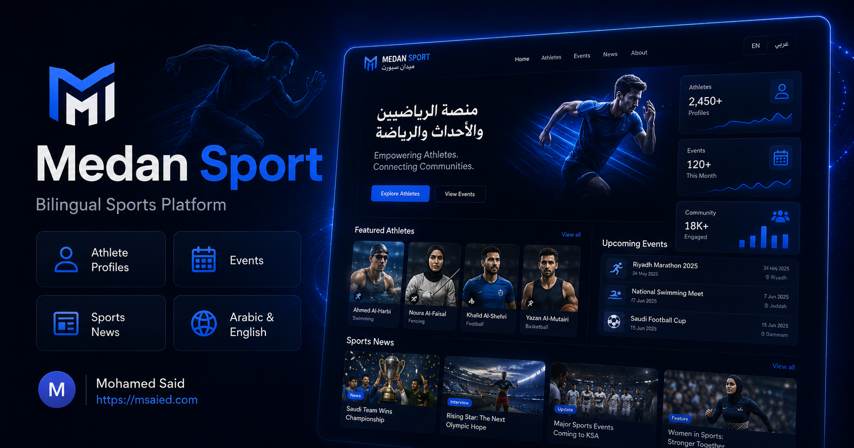 Medan Sport Athlete Sponsorship Platform