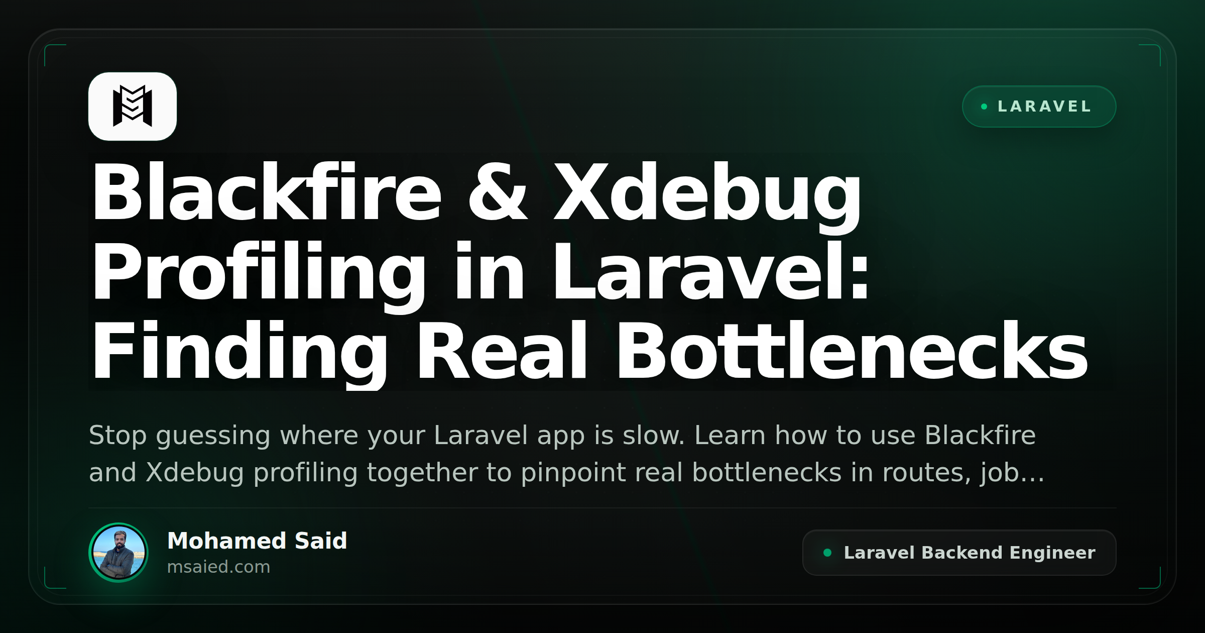 Blackfire & Xdebug Profiling in Laravel: Finding Real Bottlenecks